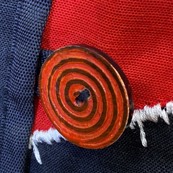 Vintage Wearable Art Blazer by Indigo Moon Large - Picture 4 of 14